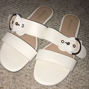 White Sandals